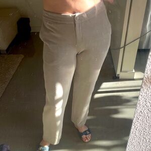 ARMANI beige stretchy pants